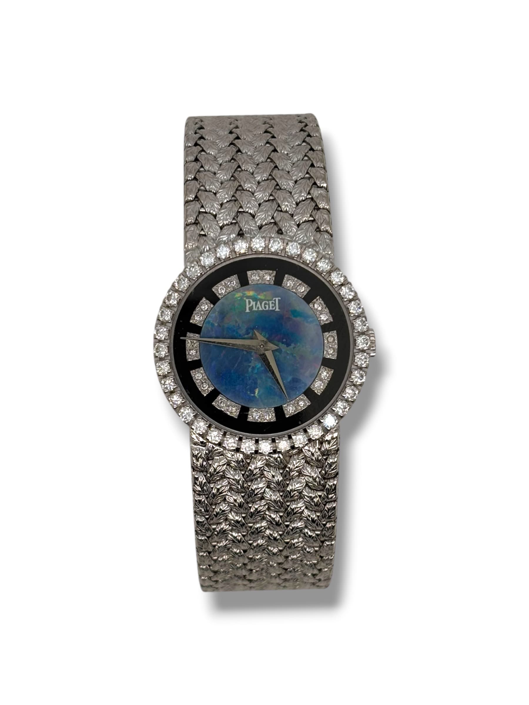 Piaget Vintage Tradition Ultra-Thin (With Hard-Stone Opal & Black Onyx Ring Dial)
