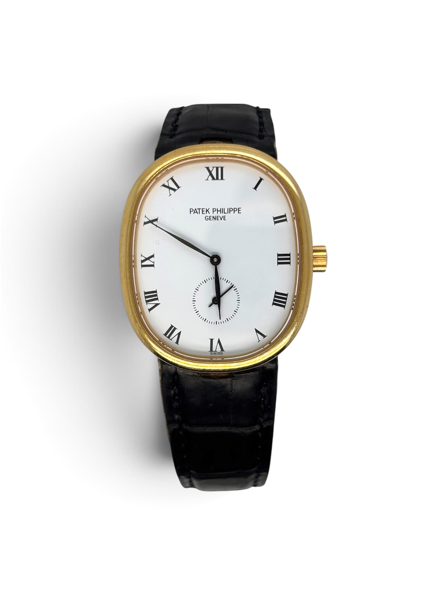 Patek Philippe Golden Ellipse "White Roman Dial"