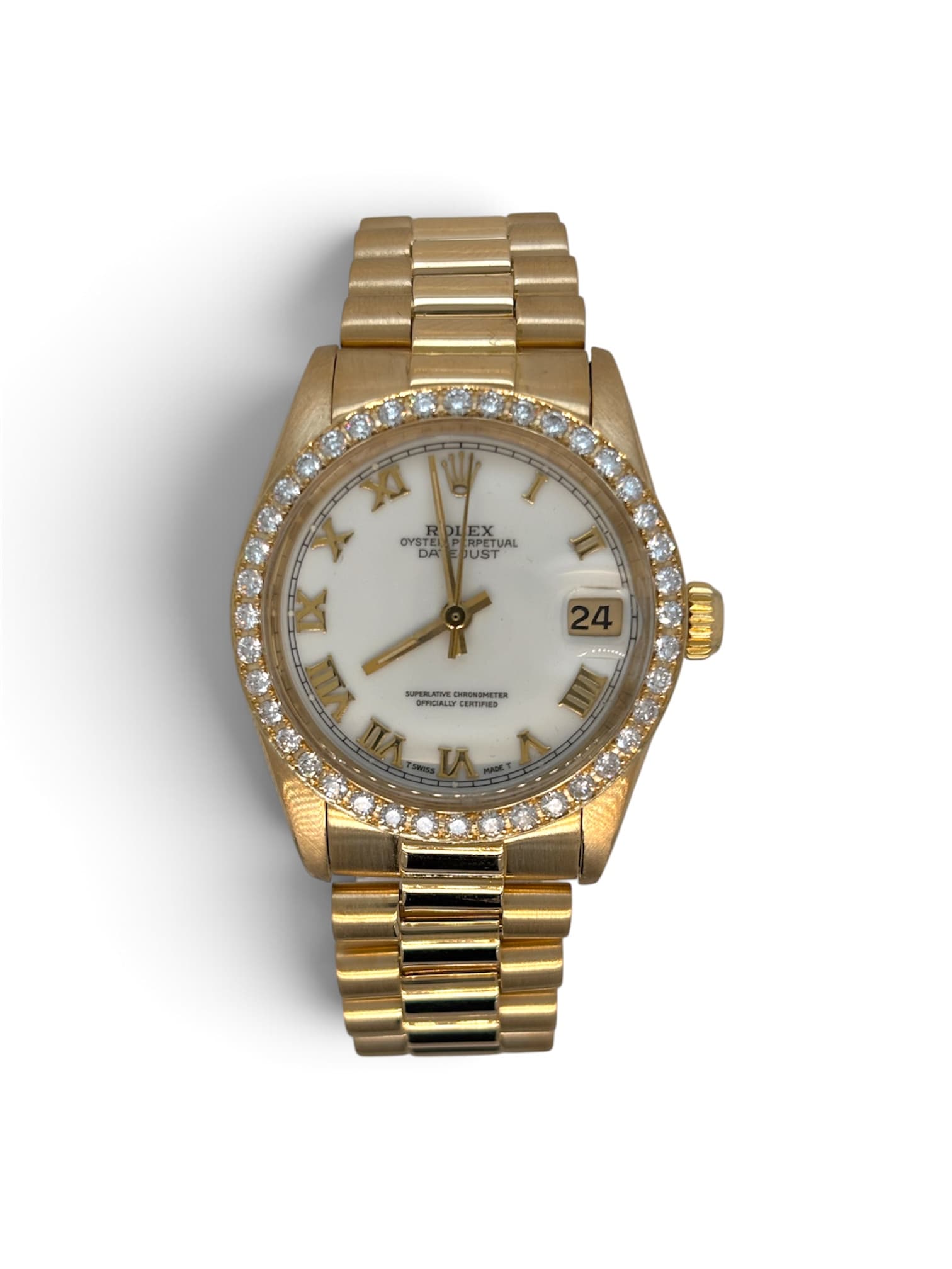 Rolex Oyster Perpetual Datejust "President Roman Dial"