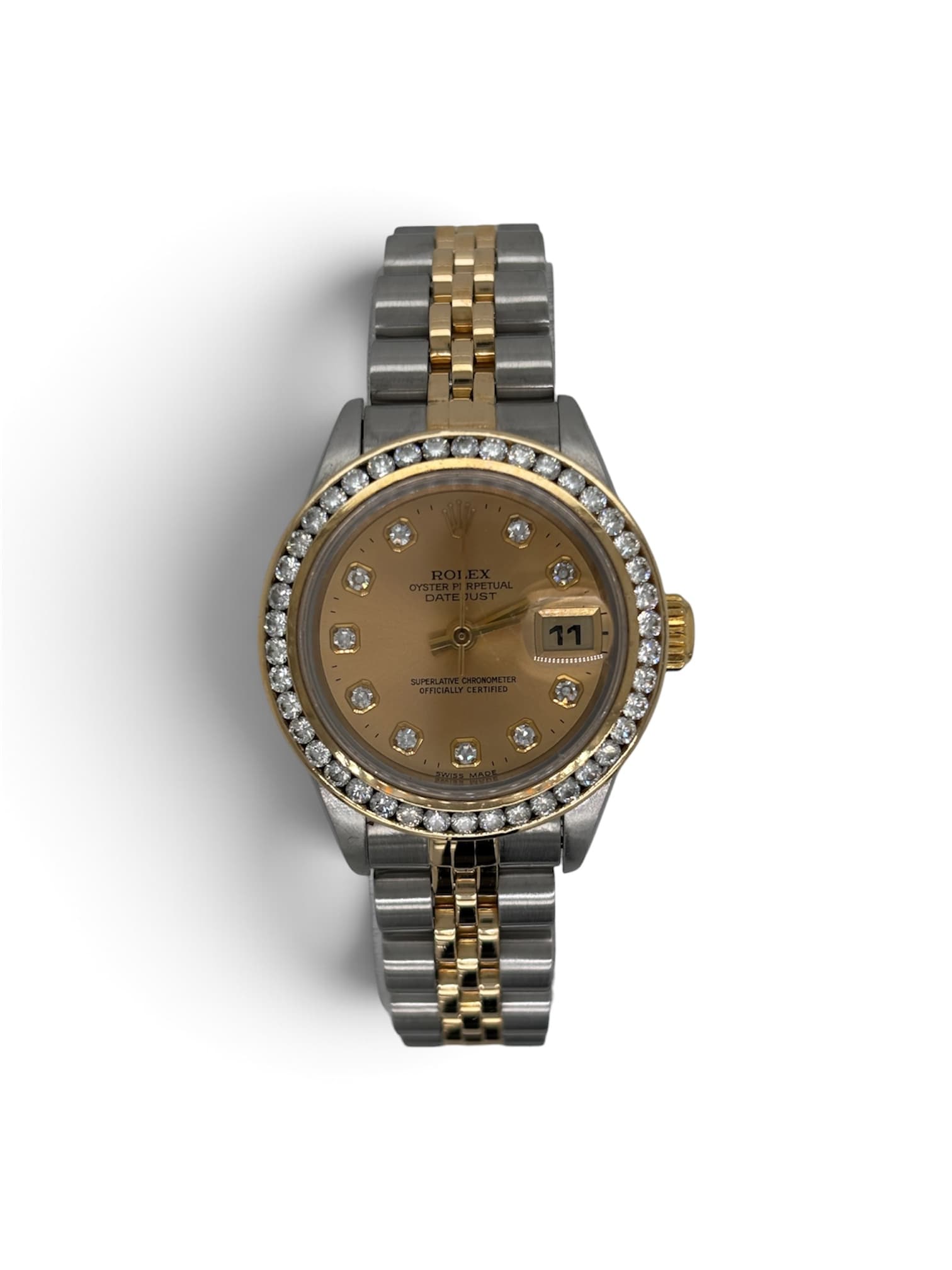 Rolex Lady-Datejust "Yellow gold Diamond Dial & Bezel”