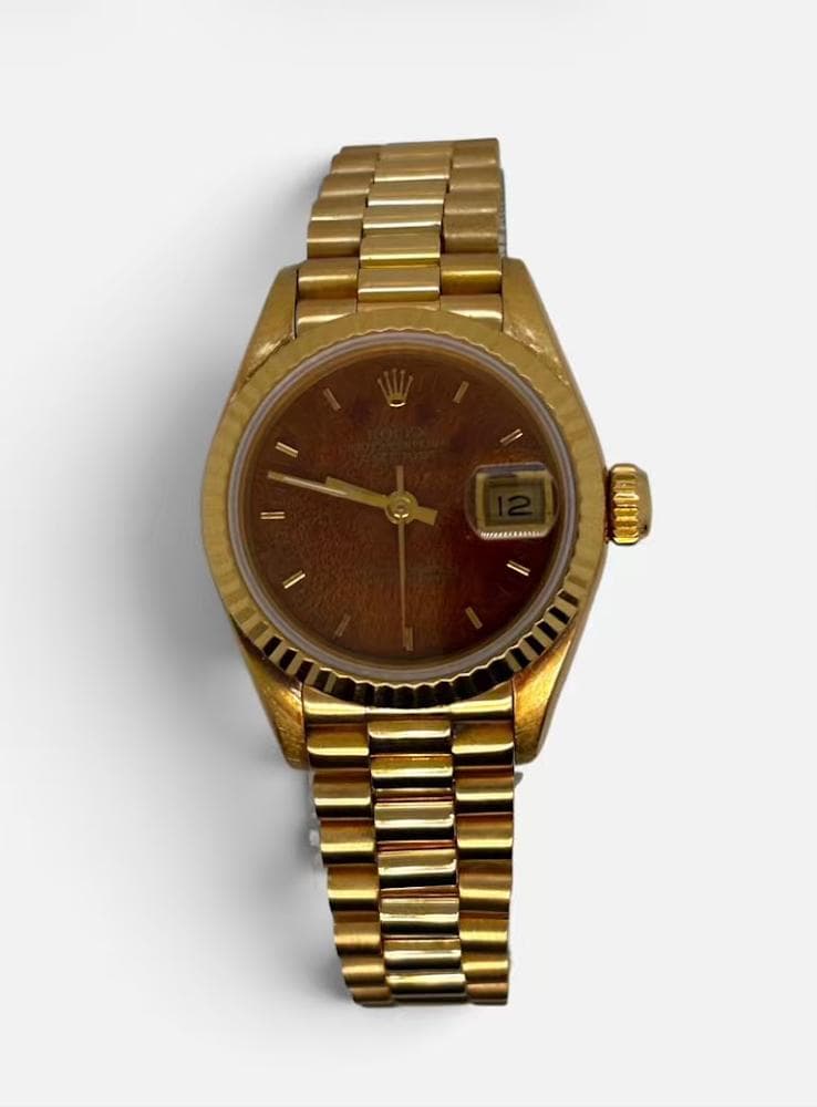 Rolex Lady-Datejust President "Wood Dial"