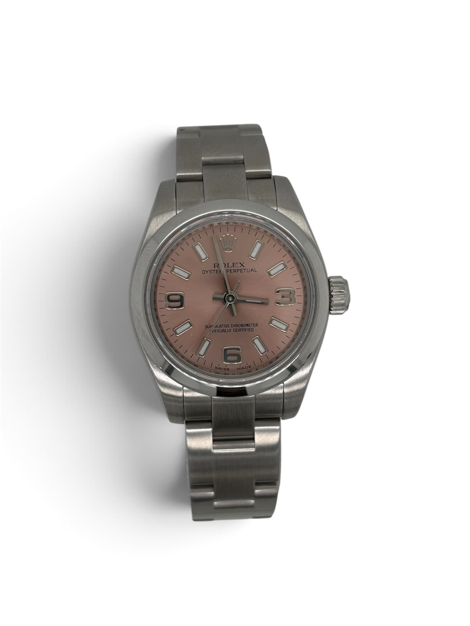 Rolex Oyster Perpetual "Pink Explorer Dial"
